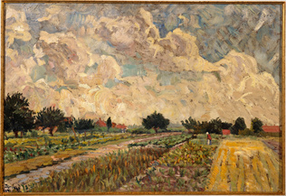 Karl-Edvard Diriks - La Plaine de Bourron près de Marlotte