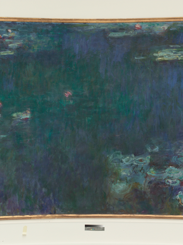Claude Monet - Reflets verts