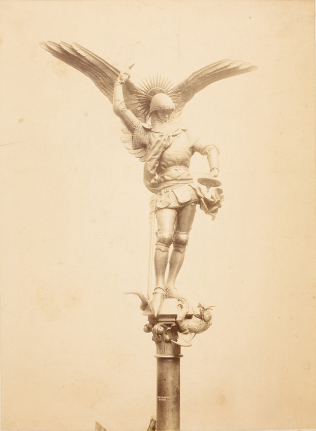 Union photographique francaise - Monuments historiques, abbaye du Mont-Saint-Mic...