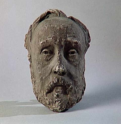 Paul Paulin - Masque d'Edgar Degas à 50 ans