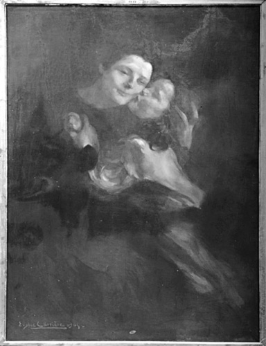 Eugène Carrière - Tendresse
