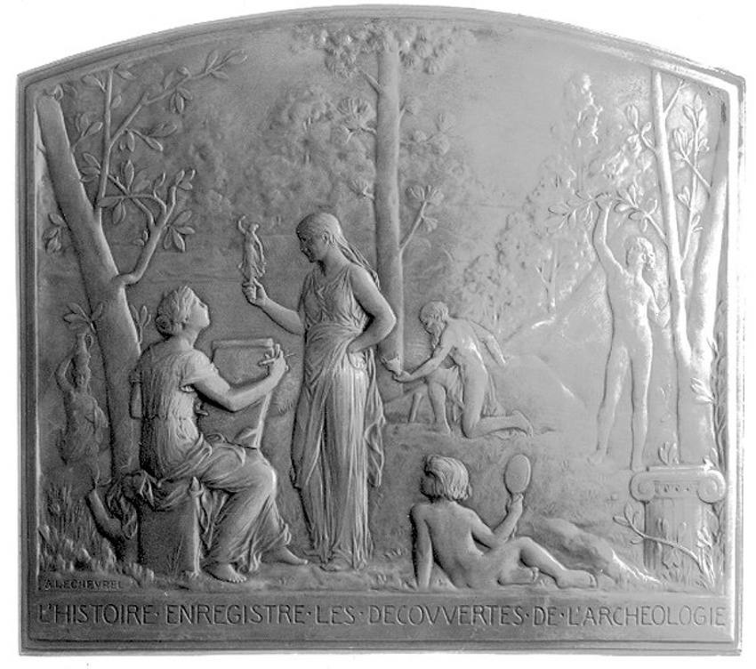 Alphonse Lechevrel - L'Histoire enregistre les découvertes de l'Archéologie