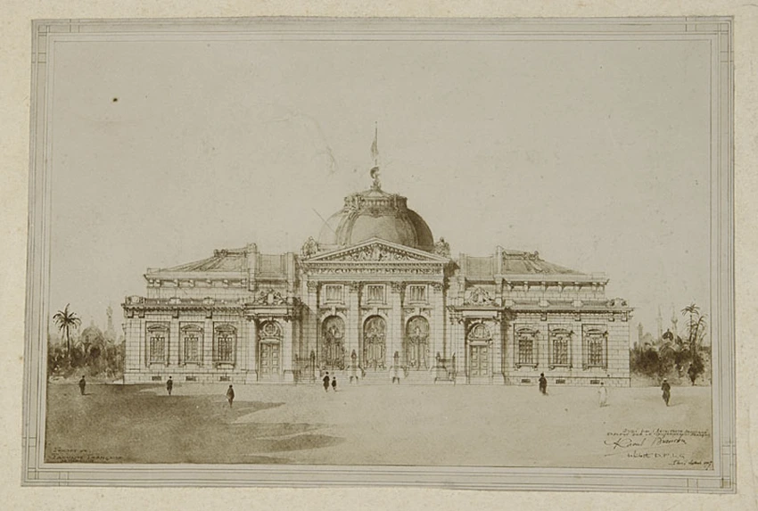 Projet de faculté de médecine au Caire - Raoul Brandon