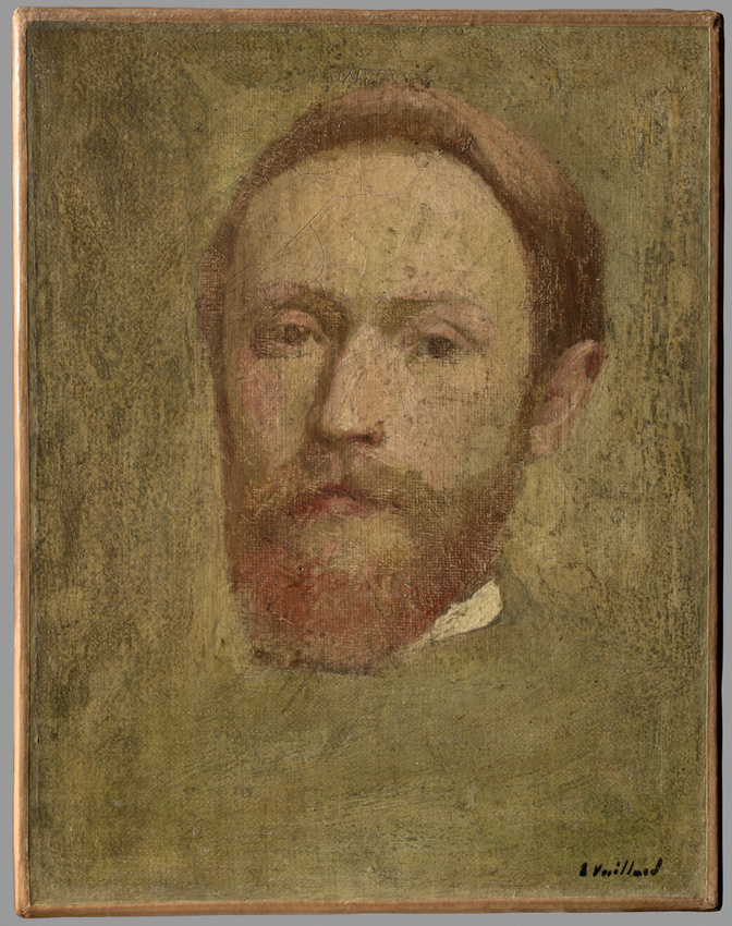 Edouard Vuillard - Autoportrait, étude de visage