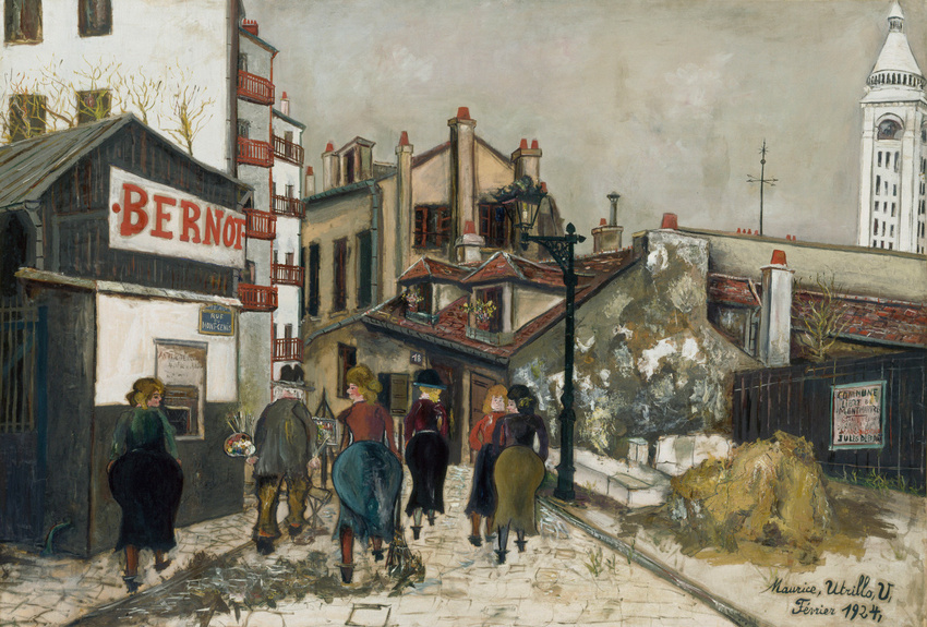 Maurice Utrillo - La Maison Bernot