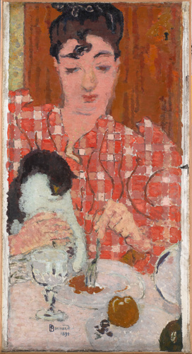 ルノワール、「JEUNE FEMME AU CORSAGE ROUGE」 Femme au corsage