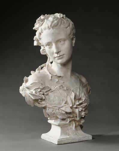 Jean-Baptiste Carpeaux - Amélie de Montfort en toilette de mariée