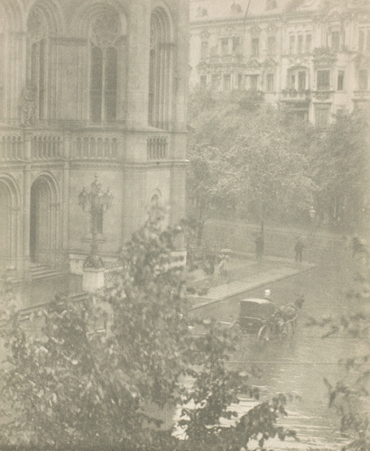 Alfred Stieglitz - Snapshot - From my Window, Berlin