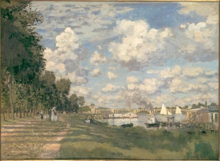 Le Bassin d'Argenteuil - Claude Monet