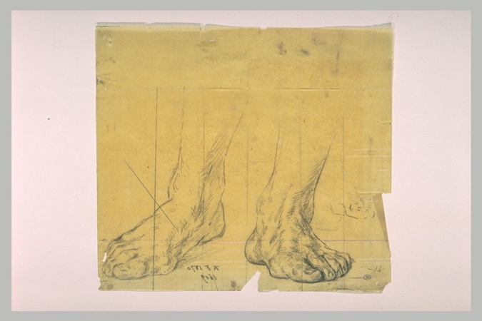 Ferdinand Gaillard - Etude de pieds