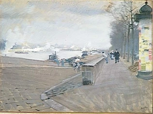 La Seine - Giuseppe De Nittis