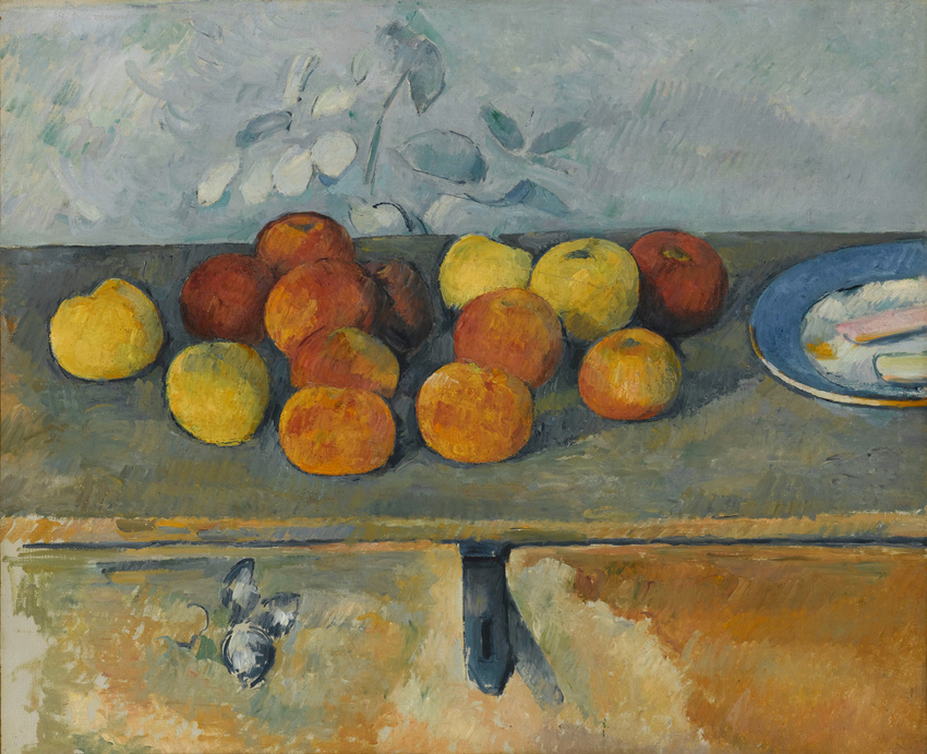 Paul Cézanne - Pommes et biscuits