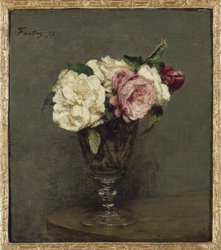 Vase de fleurs - Henri Fantin-Latour | Musée d'Orsay