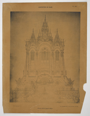 François Garas - Temple à Wagner