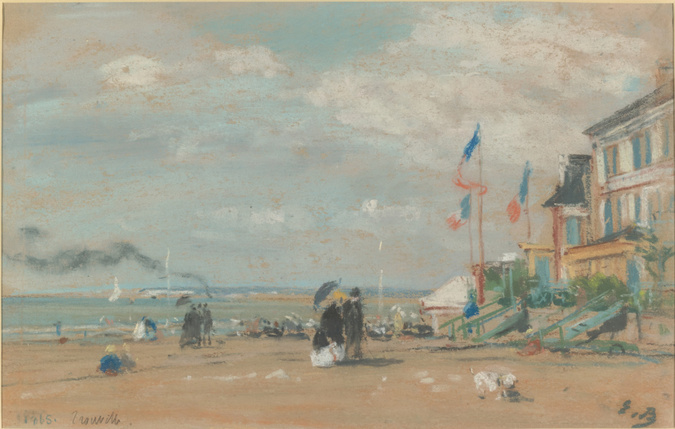 Eugène Boudin - Trouville