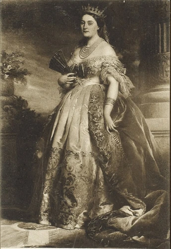 Edouard Dubufe - Portrait de la princesse Mathilde