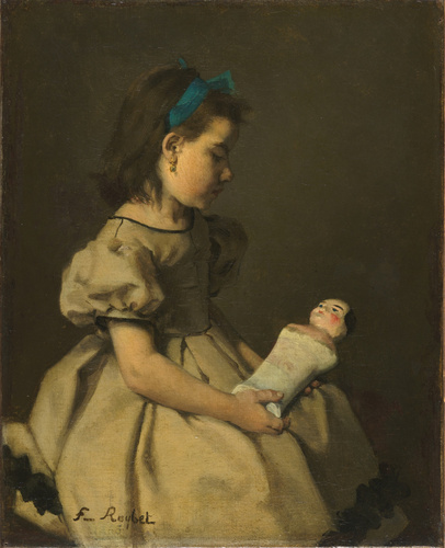 Fillette à la poupée