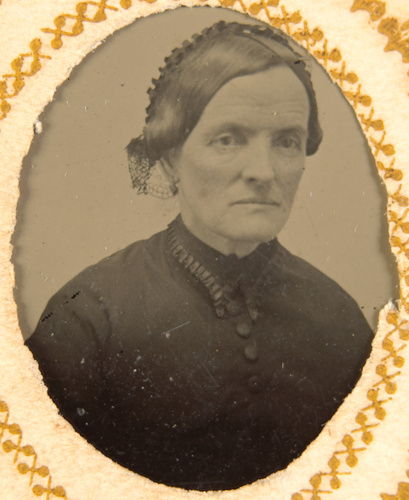 Anonyme - Portrait de vieille femme