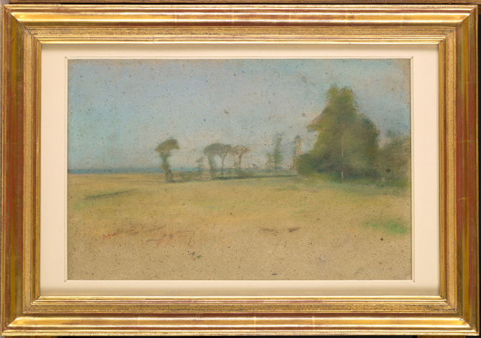 Edgar Degas - Arbres limitant une plaine