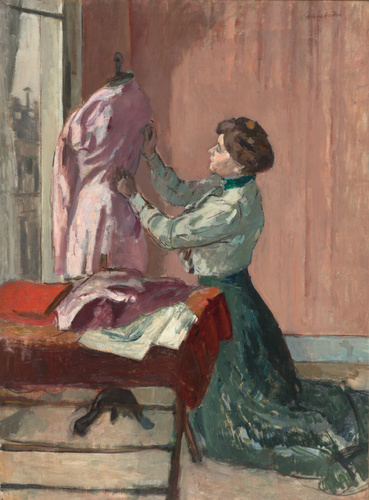 Albert André - La Couturière au mannequin
