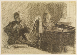 Henri Fantin-Latour - Un morceau de Schumann