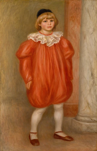Auguste Renoir - Claude Renoir en clown}