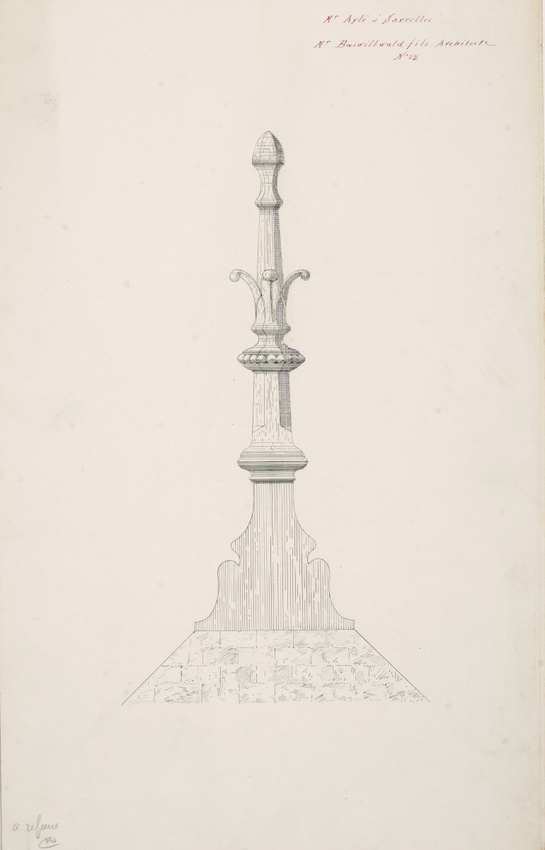 Maison Monduit - Hôtel de Mr Aylé à Sarcelles, par Mr Boeswillwald fils, archite...