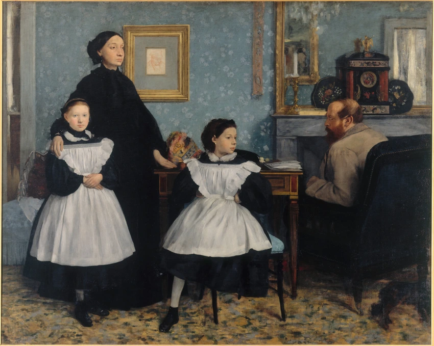 Portrait de famille - Edgar Degas