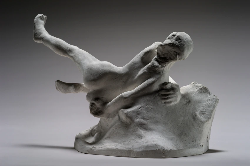 Figure volante de la Porte de l'Enfer - Auguste Rodin