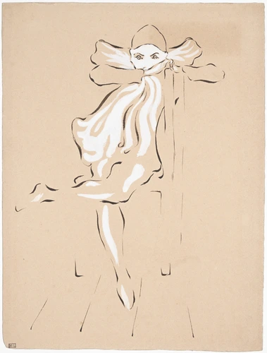 Edouard Vuillard - Pierrot (Félicia Mallet dans l'Enfant prodigue)