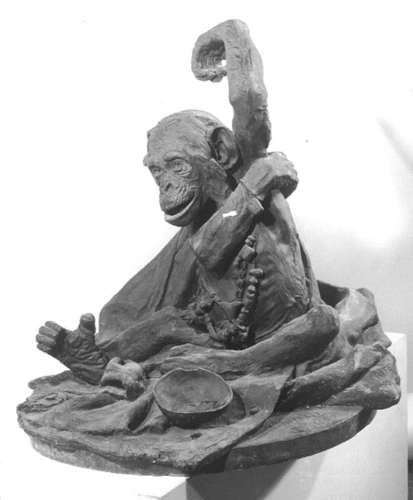 Edouard Mérite - Chimpanzé fétiche