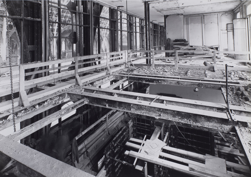 Jim Purcell - Aile Lille, niveau supérieur, salle Lille en construction
