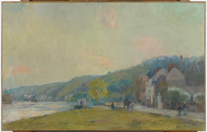 Albert Lebourg - La Seine à Croisset