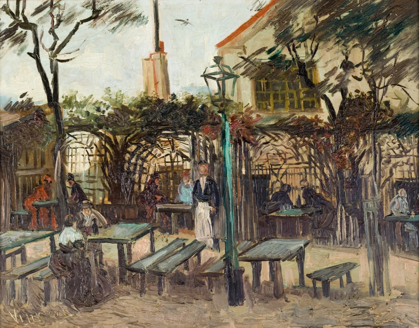Vincent Van Gogh - La Guinguette à Montmartre