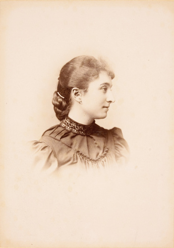 François Touranchet - Mme Piccioni en buste de profil
