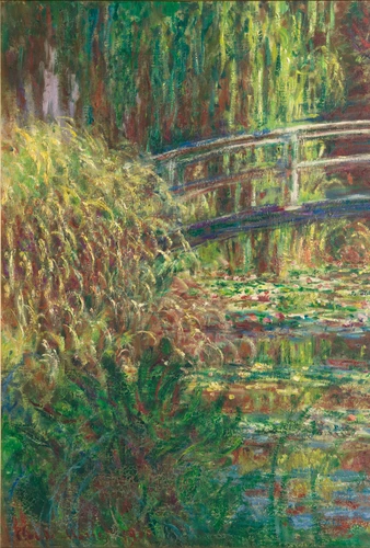Claude Monet - Le Bassin aux nymphéas, harmonie rose