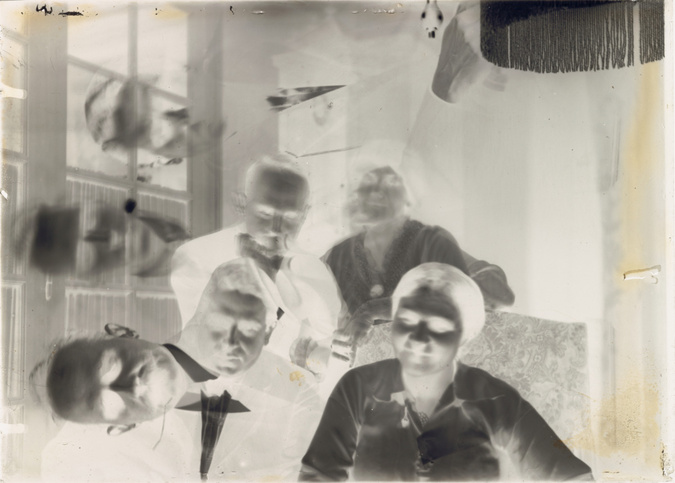 Paul Burty Haviland - Portrait de groupe (superpositions) : De Zayas, Picabia