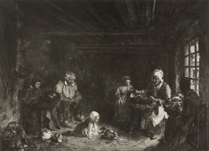 Dentellières à Asnières-sur-Oise