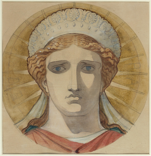 Charles Lameire - Comptoir d'Escompte, frise supérieure de la façade, Europa