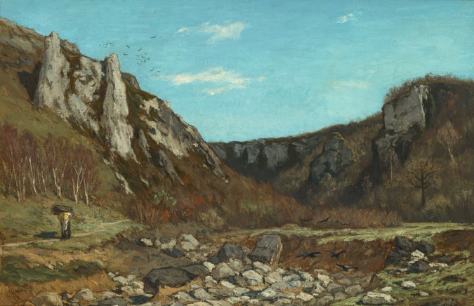 Félicien Rops - Le Val du Coléby, à Freyr, près de la Meuse