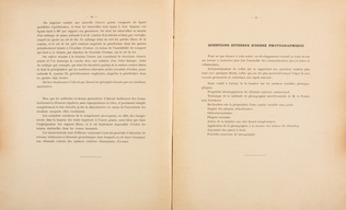 Louis Lumière - Notice sur les titres et travaux de Monsieur Louis Lumière