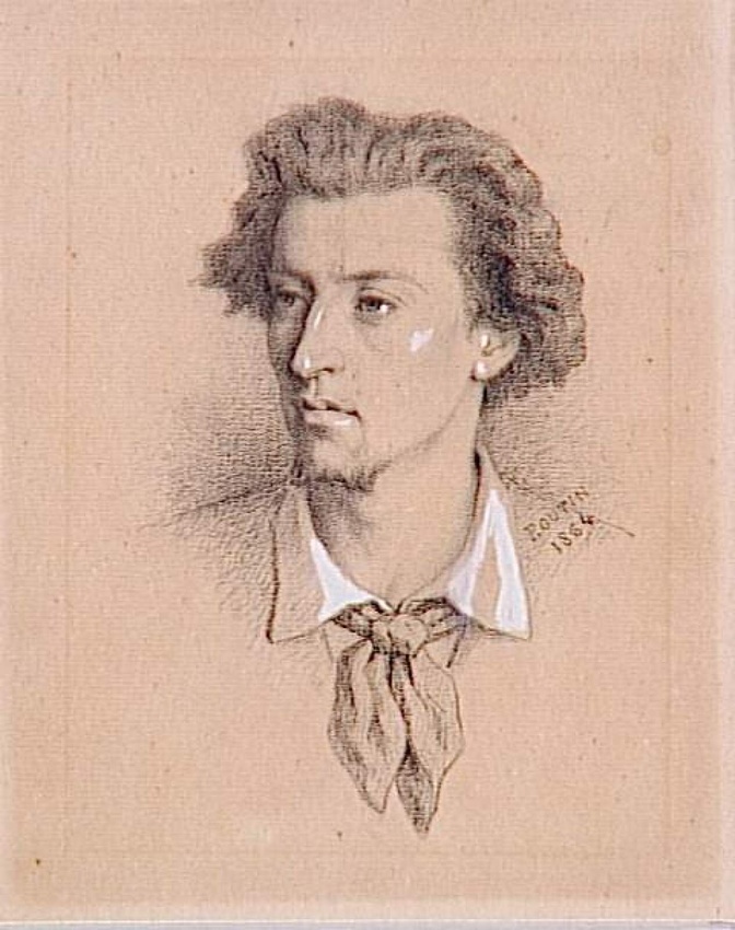 Pierre Outin - Portrait d'Eugène Meunier, dit Murer (1841-1906)