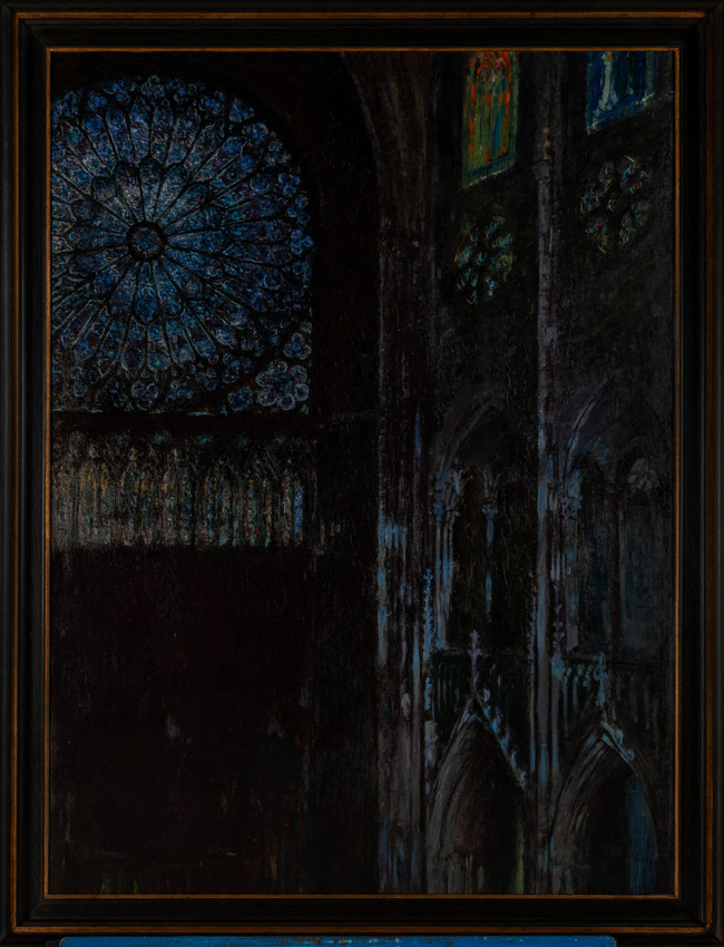 Paul Helleu - Intérieur d'église, cathédrale d'Amiens