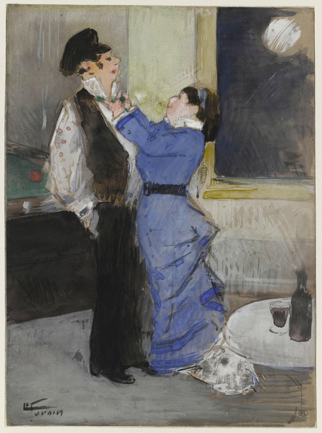 Jean-Louis Forain - Le Noeud de cravate