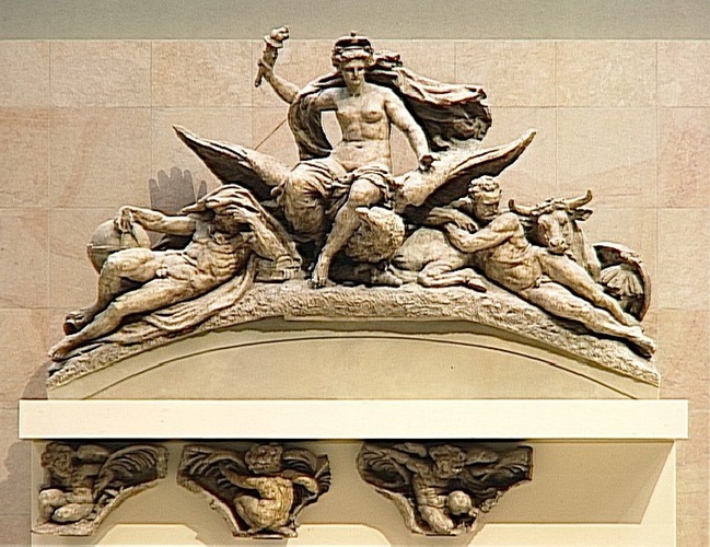 Jean-Baptiste Carpeaux - La France impériale portant la lumière dans le monde et...