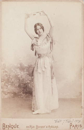 Wilhem Benque - Cléo de Mérode dans Thaïs