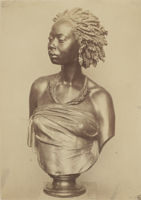 Charles Marville - Femme noire, côtes d'Afrique, Ethiopie