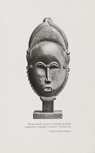 Guillaume Apollinaire - Catalogue d'exposition : Première exposition d'Art Nègre...