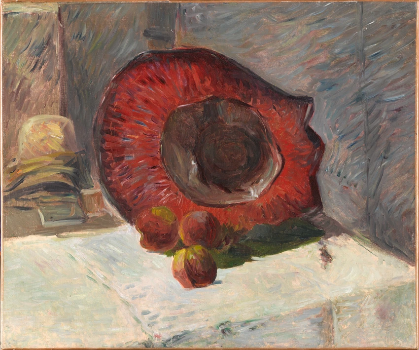 Paul Gauguin - Le Chapeau rouge