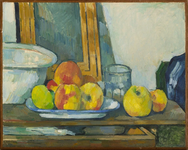 Nature morte au tiroir ouvert - Paul Cézanne